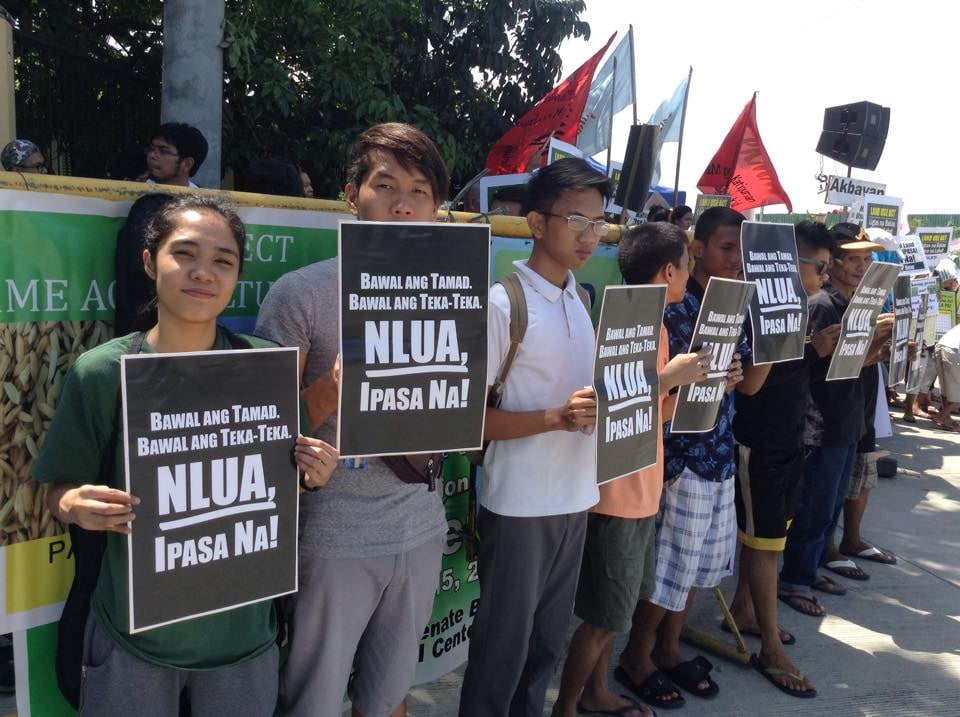 Land use advocates to Escudero: Release the NLUA Committee Report! - Advises the Vice Presidential Bawal ang Teka-teka!